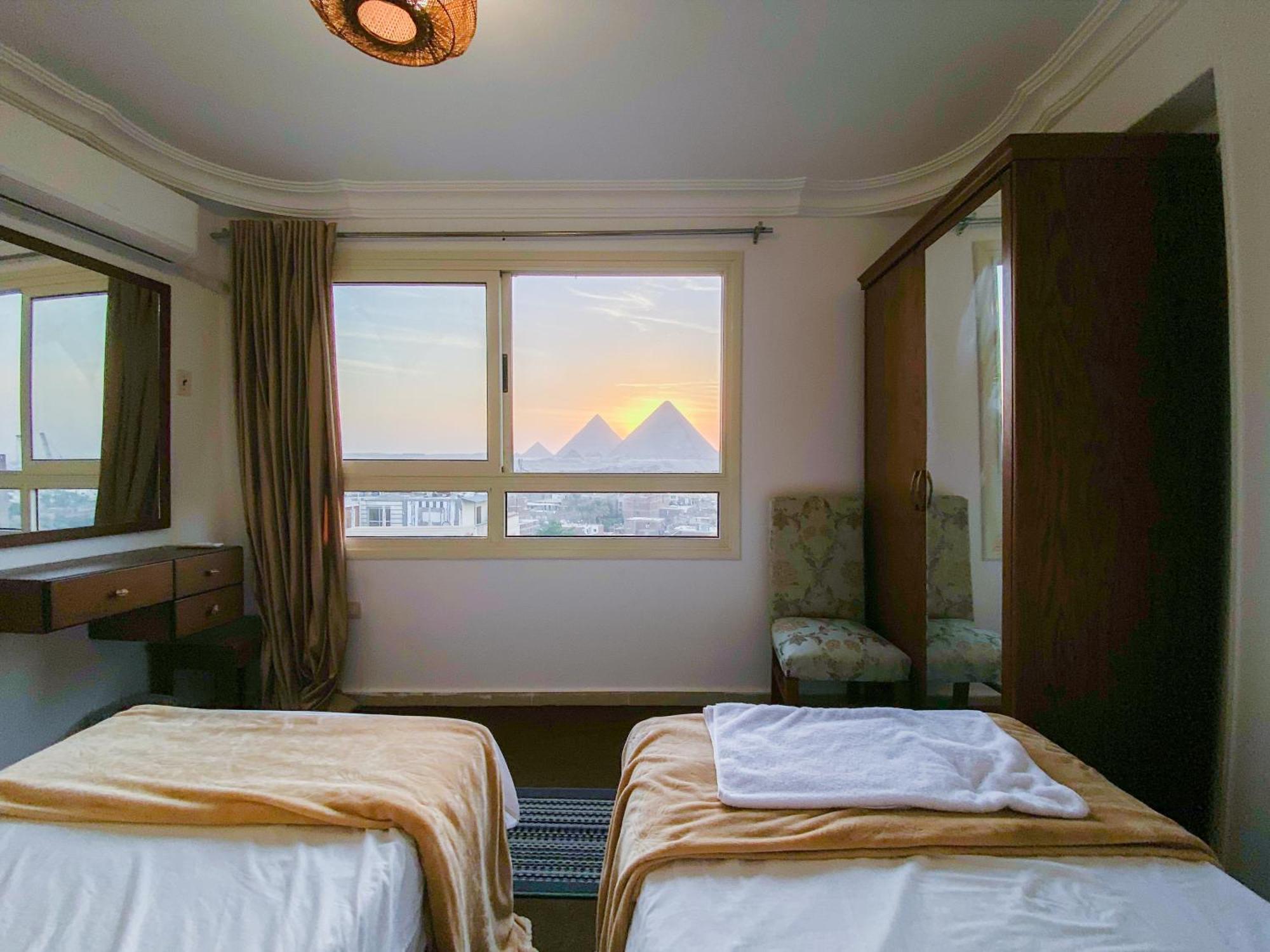 Hotel Oscar Pyramids View Nazlet el-Sîsi Exteriér fotografie