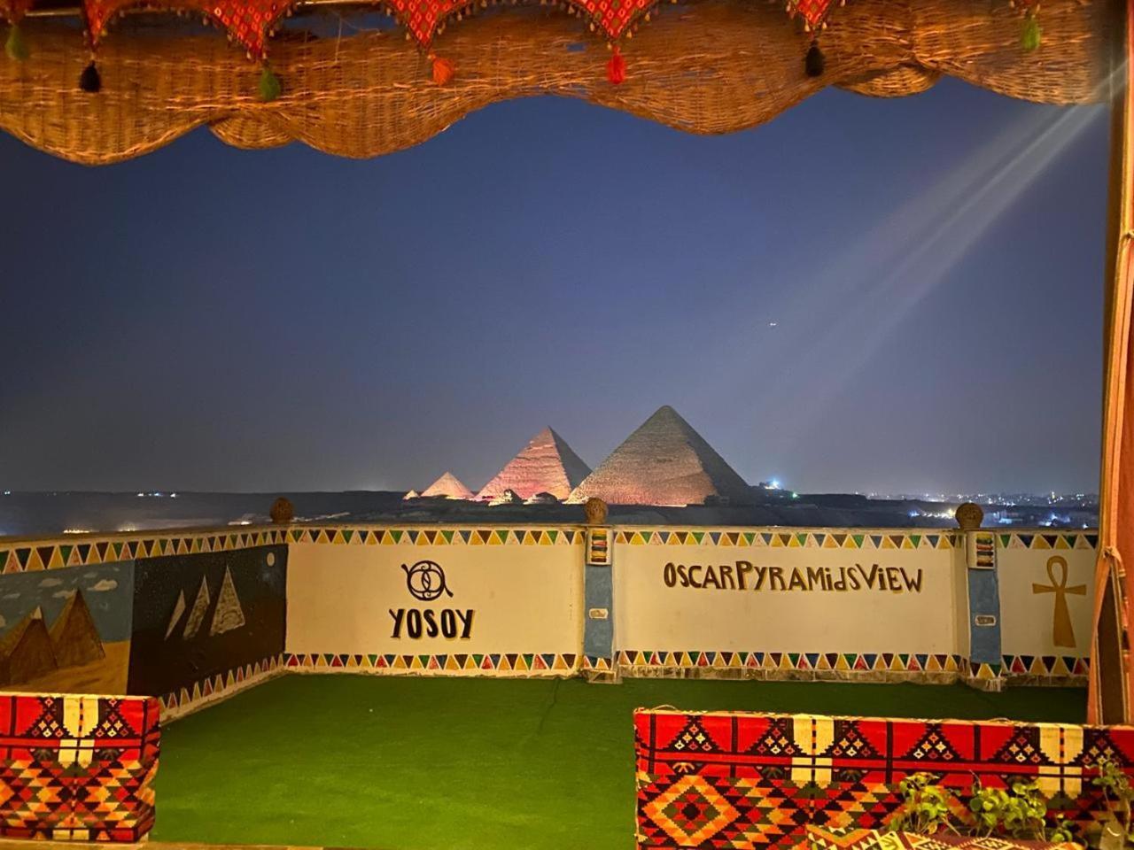 Hotel Oscar Pyramids View Nazlet el-Sîsi Exteriér fotografie