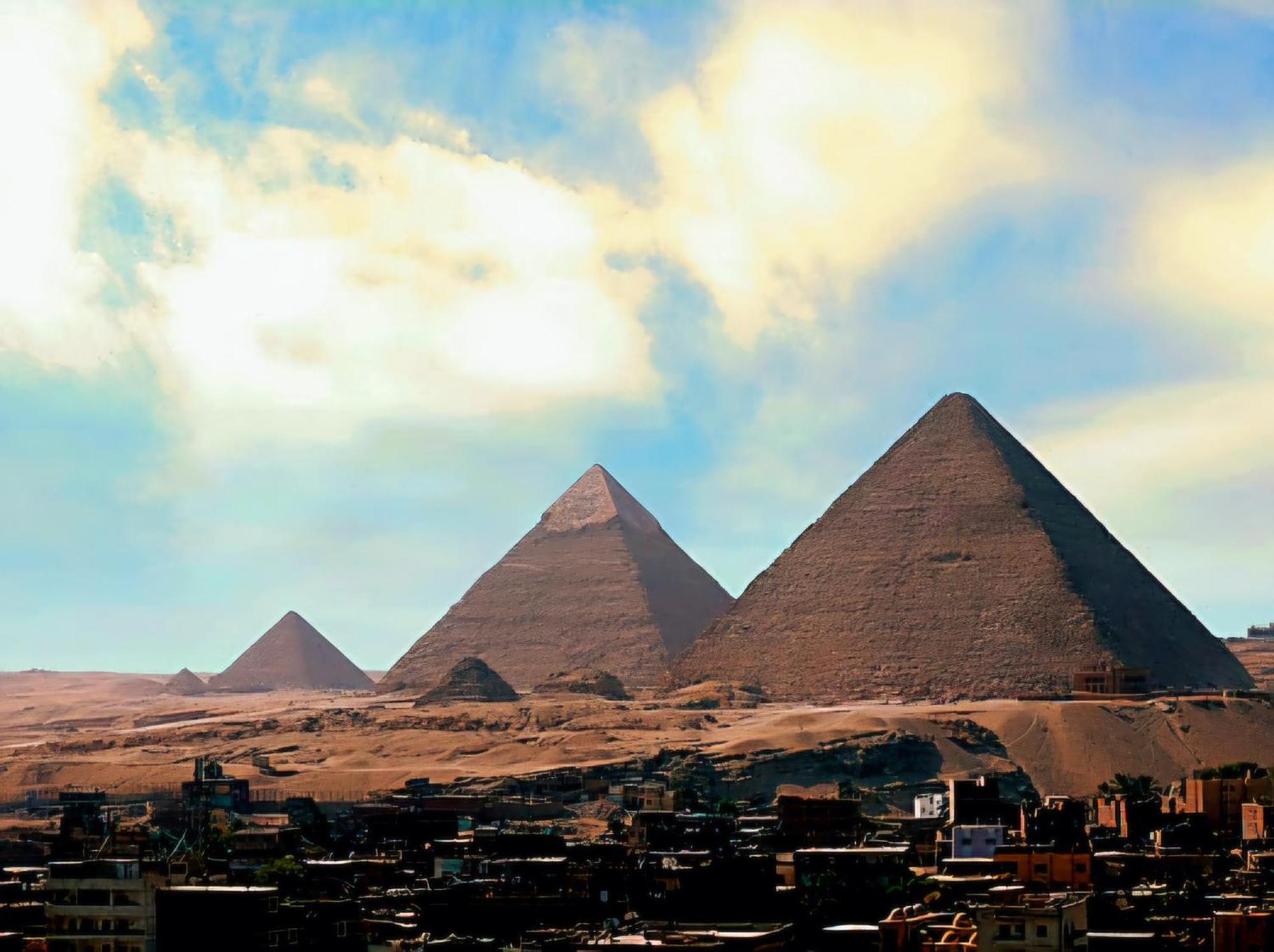 Hotel Oscar Pyramids View Nazlet el-Sîsi Pokoj fotografie