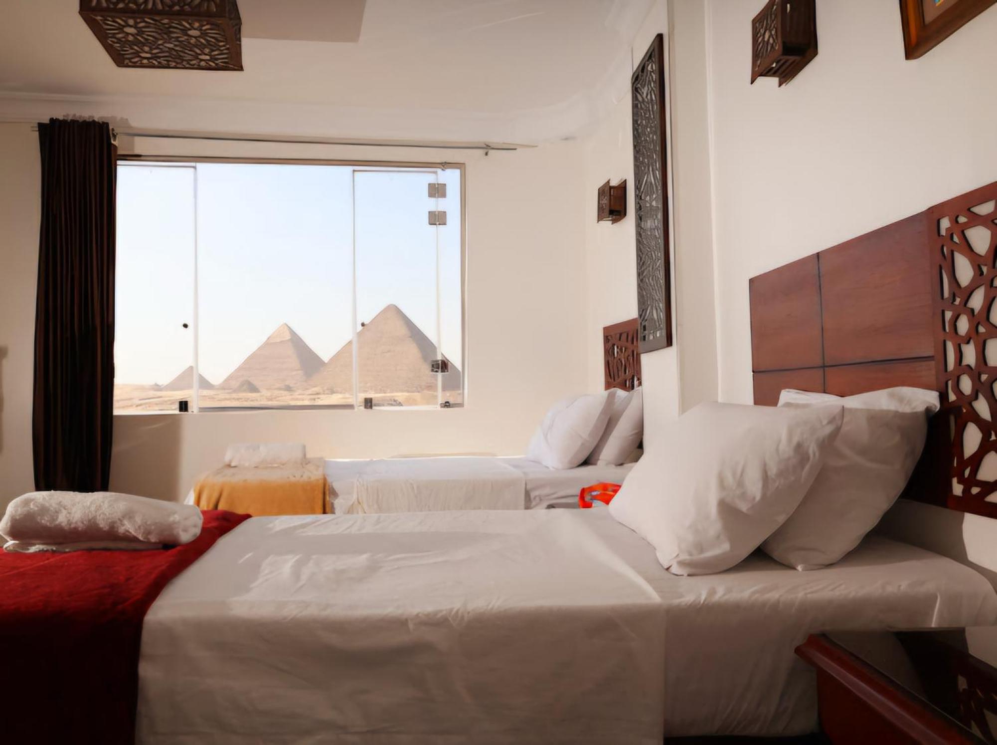 Hotel Oscar Pyramids View Nazlet el-Sîsi Pokoj fotografie