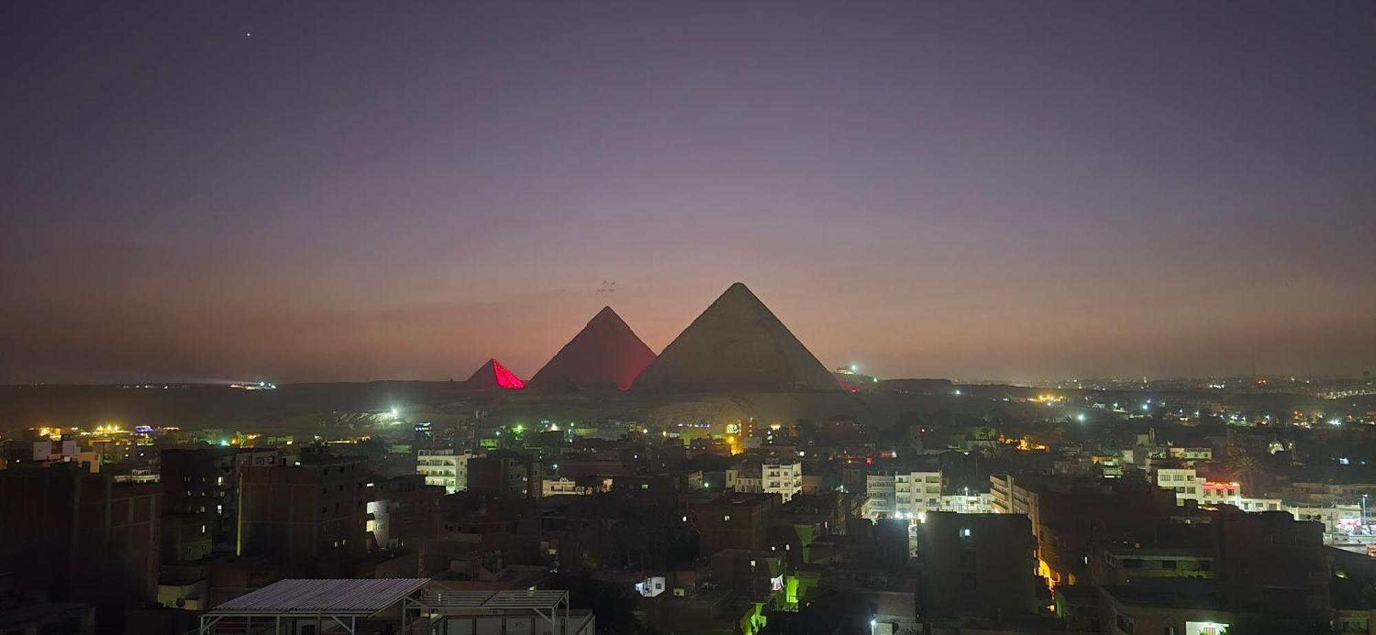 Hotel Oscar Pyramids View Nazlet el-Sîsi Exteriér fotografie