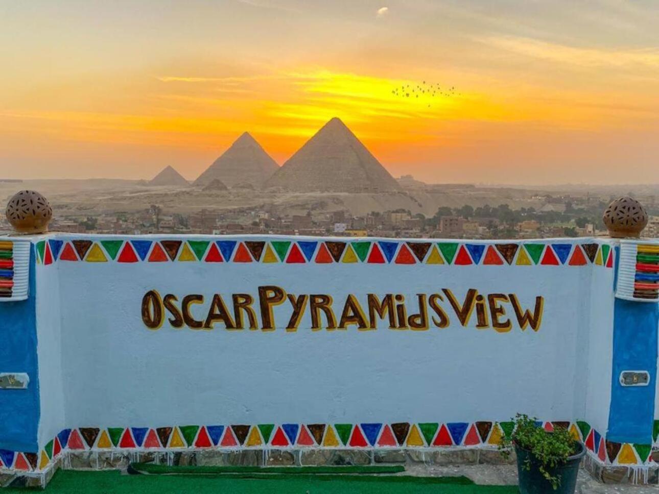 Hotel Oscar Pyramids View Nazlet el-Sîsi Exteriér fotografie